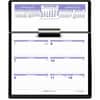 AAGSW700X00 - Flip-A-Week Desk Calendar and Base, Large, Julian Dates, Weekly, 12 Month, January 2026 to December 2026, 1 Week Double Page Layout, 5 1/2" x 7" Sheet Size, White Sheet, 1-ring, Desk