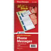ABFSC1153WS - Write 'n Stick Phone Message Book, 200 Sheet(s), Spiral Bound, 2 Part, Carbonless Copy, 5.25" x 11" Sheet Size, Assorted Sheet(s), 1 Each