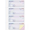 ABFTC1182 - Tapebound 3-part Money Receipt Book, 100 Sheet(s), Tape Bound, 3 Part, Carbonless Copy, 2.75" x 7.62" Form Size, White, Canary, Pink, Assorted Sheet(s), 1 Each