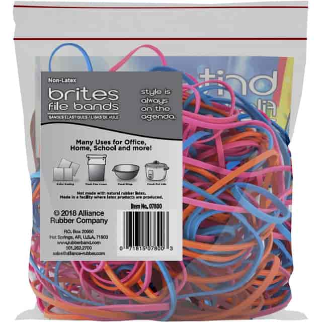 Brites File Bands - Size: #117B - 7 Brites File Bands - Size: #117B - 7