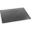 AOP41100 - Logo Desktop Organizer Pad, Rectangular, 24" Width x 19" Depth, Rubber Backing, Rubber, Plastic, Black, 1 Each