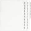 AVE01370 - Standard Collated Legal Exhibit Divider Sets - Avery Style, Printed Tab(s), Character, A-Z, 26 Tab(s)/Set, 8.5" Divider Width x 11" Divider Length, Letter, White Paper Divider, 20% Recycled