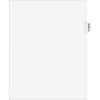 AVE01383 - Individual Legal Exhibit Dividers - Avery Style, 1 Printed Tab(s), Character, M, 8.5" Divider Width x 11" Divider Length, Letter, White Paper Divider, Paper Tab(s), 20% Recycled