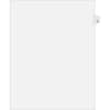 AVE01404 - Individual Legal Exhibit Dividers - Avery Style, 25 x Divider(s), Printed Tab(s), Character, D, 1 Tab(s)/Set, 8.5" Divider Width x 11" Divider Length, Letter, White Paper Divider, White Tab(s)