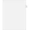 AVE01405 - Individual Legal Exhibit Dividers - Avery Style, 25 x Divider(s), Printed Tab(s), Character, E, 1 Tab(s)/Set, 8.5" Divider Width x 11" Divider Length, Letter, White Paper Divider, White Tab(s)