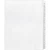 AVE01702 - Collated Legal Exhibit Dividers - Allstate Style, 25 x Divider(s), Printed Tab(s), Digit, 26-50, 25 Tab(s)/Set, 8.5" Divider Width x 11" Divider Length, Letter, White Paper Divider, White Tab(s)