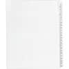 AVE01703 - Collated Legal Exhibit Dividers - Allstate Style, 25 x Divider(s), Printed Tab(s), Digit, 51-75, 25 Tab(s)/Set, 8.5" Divider Width x 11" Divider Length, Letter, White Paper Divider, White Tab(s)