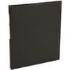 AVE03201 - Economy Binder, 1/2" Binder Capacity, Letter, 8 1/2" x 11" Sheet Size, 100 Sheet Capacity, 3 Ring, Fastener: Round Ring, Pocket: 2, Internal, Vinyl, Black, Recycled, Stain Resistant, 1 Each