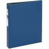 AVE03300 - Economy Binder, 1" Binder Capacity, Letter, 8 1/2" x 11" Sheet Size, 175 Sheet Capacity, 3 Ring, Fastener: Round Ring, Pocket: 2, Internal, Vinyl, Royal Blue, Recycled, Non Locking Mechanism, 1 Each