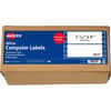 AVE4014 - Address Label, 1 7/16" Width x 4" Length, Permanent Adhesive, Dot Matrix, White, 1 / Sheet, 5000 Total Label(s), 5000 / Box