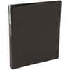 AVE04301 - Economy Binder, 1" Binder Capacity, Letter, 8 1/2" x 11" Sheet Size, 175 Sheet Capacity, 3 Ring, Fastener: Round Ring, Pocket: 2, Internal, Vinyl, Black, Recycled