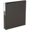AVE04401 - Economy Binder, 1 1/2" Binder Capacity, Letter, 8 1/2" x 11" Sheet Size, 275 Sheet Capacity, 3 Ring, Fastener: Round Ring, Pocket: 2, Internal, Vinyl, Black, 12.80 oz