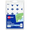 AVE05247 - Mailing Seals, Permanent, 1" Diameter, 600 Labels (5247), Matte, FSC, Permanent Adhesive, Laminated, Moisture Resistant, Water Resistant, White, 600 / Pack