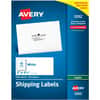 AVE5352 - Shipping Label, 2" Width x 4 1/4" Length, Permanent Adhesive, Rectangle, Matte, White, Paper, Permanent Adhesive, Customizable, 10 / Sheet, 100 Total Sheets, 1000 Total Label(s), 1000 / Box