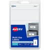 AVE05452 - Removable ID Labels, 4" Width x 1 1/2" Length, Removable Adhesive, Rectangle, Laser, Inkjet, White, 150 / Pack