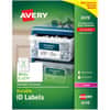 AVE6578 - Durable ID Labels, Permanent Adhesive, Laser, White, Film, Polyester, 15 / Sheet, 750 / Pack