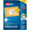 AVE8464 - TrueBlock Shipping Labels, 3 21/64" Width x 4" Length, Permanent Adhesive, Rectangle, Inkjet, Matte, White, Paper, 6 / Sheet, 100 Total Sheets, 600 Total Label(s), 600 / Box