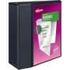 AVE09900 - Durable View Binder - EZD Rings, 5" Binder Capacity, Letter, 8 1/2" x 11" Sheet Size, 1050 Sheet Capacity, 3 Ring, Fastener: D-Ring, Pocket: 4, Internal, Poly, Black, Recycled