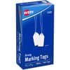 AVE12204 - Marking Tags, Strung, 1-3/4" x 1-3/32" , 1,000 Tags (12204), 1.75" Length x 1.09" Width, Rectangular, Twine Fastener, Cotton, Polyester, White, 1000 / Box