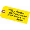 AVE12325 - Unstrung Shipping Tags, 11.5 pt. Stock, 4-3/4" x 2-3/8" , 1,000 Yellow Hang Tags, 4.75" Length x 2.37" Width, Rectangular, Card Stock, Yellow, 1000 / Box