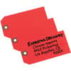 AVE12345 - Unstrung Shipping Tags, 11.5 pt. Stock, 4-3/4" x 2-3/8" , 1,000 Red Hang Tags, 4.75" Length x 2.37" Width, Rectangular, Card Stock, Red, 1000 / Box