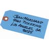 AVE12355 - Unstrung Shipping Tags, 11.5 pt. Stock, 4-3/4" x 2-3/8" , 1,000 Blue Hang Tags, 4.75" Length x 2.37" Width, Rectangular, Card Stock, Blue, 1 Box