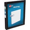 AVE19600 - Showcase Economy View Binder, 1" Binder Capacity, Letter, 8 1/2" x 11" Sheet Size, 175 Sheet Capacity, Fastener: Ring, Pocket: 2, Internal, Black, 14.72 oz, 1 Each