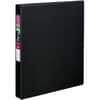 AVE27250 - Durable Binder - DuraHinge, 1" Binder Capacity, Letter, 8 1/2" x 11" Sheet Size, 220 Sheet Capacity, 3 Ring, Fastener: Slant D-Ring, Pocket: 2, Internal, Black, 1.13 lb