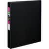 AVE27250 - Durable Binder - DuraHinge, 1" Binder Capacity, Letter, 8 1/2" x 11" Sheet Size, 220 Sheet Capacity, 3 Ring, Fastener: Slant D-Ring, Pocket: 2, Internal, Black, 1.13 lb, Recycled