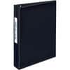AVE27257 - Mini Durable Binder, 1" Binder Capacity, 8 1/2" x 5 1/2" Sheet Size, 175 Sheet Capacity, 3 Ring, Fastener: Round Ring, Pocket: 2, Internal, Vinyl, Black