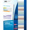 AVE74160 - Tabbed Sheet Protectors, For Letter 8 1/2" x 11" Sheet, Ring Binder, Clear, Polypropylene, 5 / Set
