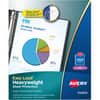 AVE74400 - Heavyweight Sheet Protectors, For Letter 8 1/2" x 11" Sheet, Diamond Clear, Polypropylene, 200 / Box