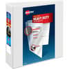AVE79193 - Heavy-Duty View Binder, 3" EZD Rings, 1 White Binder (79193), 3" Binder Capacity, Letter, 8 1/2" x 11" Sheet Size, 670 Sheet Capacity, 3 1/2" Spine Width, 3 x 3" Ring, Fastener: Ring