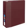 AVE79366 - Heavy-Duty Binders with Locking One Touch EZD Rings & Thumb Notch, 5" Binder Capacity, Letter, 8 1/2" x 11" Sheet Size, 1050 Sheet Capacity, 5" Ring, Fastener: Ring, Pocket: 4, Internal, Polypropylene
