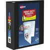AVE79604 - Heavy Duty View Binder, 4" Binder Capacity, Letter, 8 1/2" x 11" Sheet Size, 780 Sheet Capacity, 4 1/2" Spine Width, 780 x 4" Ring, Fastener: D-Ring, Pocket: 4, Internal, DuraHinge design
