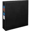AVE79983 - Heavy-Duty Binders with One Touch EZD Rings, 3" Binder Capacity, Letter, 8 1/2" x 11" Sheet Size, 670 Sheet Capacity, 3 x 3" Ring, Fastener: Ring, Pocket: 4, Internal, Polypropylene, Black, Recycled