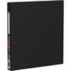 AVE79990 - Heavy Duty Binder, 1" Binder Capacity, Letter, 8 1/2" x 11" Sheet Size, 275 Sheet Capacity, 1" Ring, Fastener: D-Ring, Pocket: 4, Internal, Linen Pattern, Polypropylene, Black, Recycled