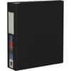AVE79993 - Heavy Duty Binder, 3" Binder Capacity, Letter, 8 1/2" x 11" Sheet Size, 670 Sheet Capacity, 3 x 3" Ring, Fastener: D-Ring, Pocket: 4, Internal, Linen Pattern, Polypropylene, Black, Recycled