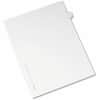 AVE82184 - Side Tab Individual Legal Dividers, 25 x Divider(s), Side Tab(s), V, 1 Tab(s)/Set, 8.5" Divider Width x 11" Divider Length, Letter, 8.50" Width x 11" Length, Paper Divider, White Tab(s), 20% Recycled
