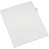 AVE82205 - Allstate-Style Individual Legal Dividers, 25 x Divider(s), Side Tab(s), 7, 1 Tab(s)/Set, 8.5" Divider Width x 11" Divider Length, Letter, 8.50" Width x 11" Length, White Paper Divider, 20% Recycled