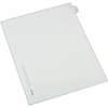 AVE82222 - Allstate-Style Individual Legal Dividers, 25 x Divider(s), Side Tab(s), 24, 1 Tab(s)/Set, 8.5" Divider Width x 11" Divider Length, Letter, 8.50" Width x 11" Length, Paper Divider, White Tab(s)