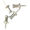 AVTCPAL5 - Aluminum Pushpins, 0.6" Length, Aluminum, 100 / Box