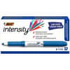 BICGDE11BE - Intensity Fine Point Whiteboard Marker, Blue Ink, 12 / Dozen