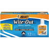 BICWOFQD12WE - Quick Dry Correction Fluid, White, Foam Brush Applicator, 20 mL, White, 1 Dozen