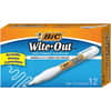 BICWOSQP11 - Shake 'n Squeeze Correction Pen, Pen Applicator, 8 mL, White, Fast-drying, 12 / Box