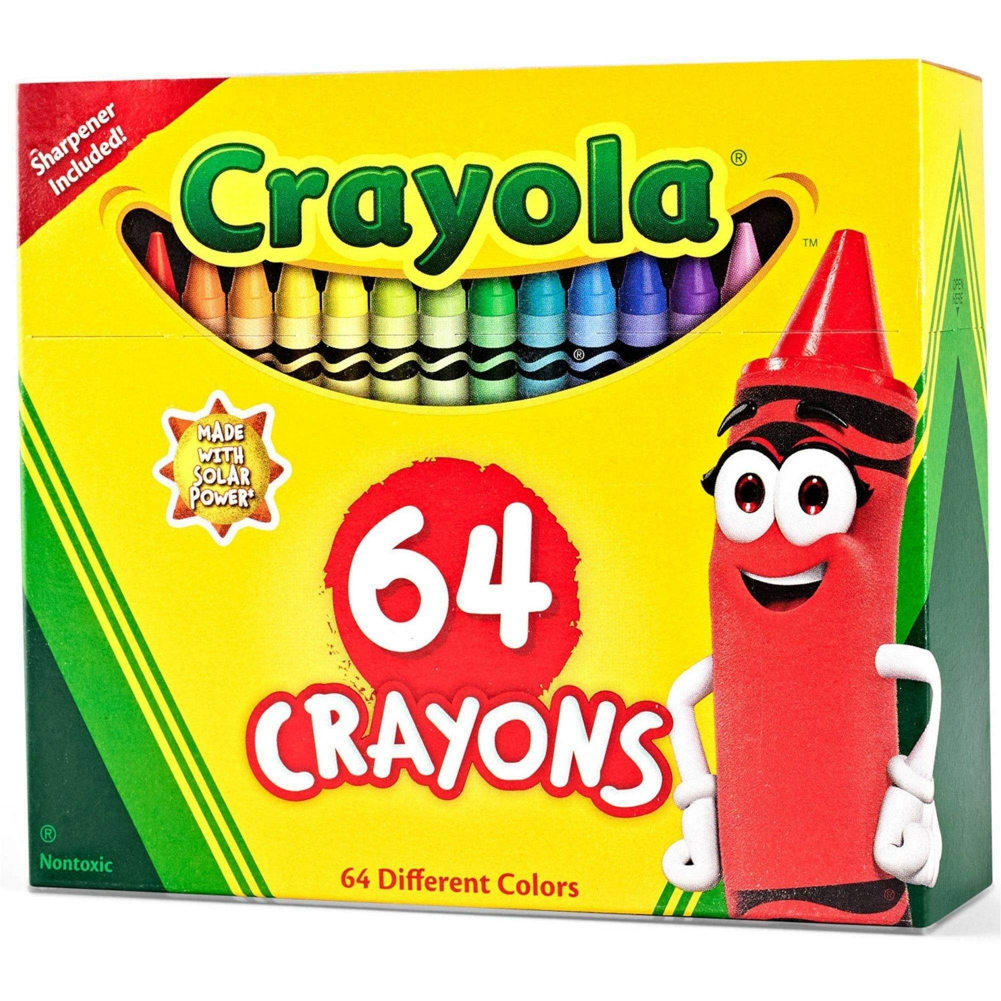 Regular Size Crayon Sets by Crayola CYO52064D | OnTimeSupplies.com