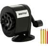 BOSMPS1BLK - Antimicrobial Manual Pencil Sharpener, Wall Mountable, Table Mountable, 8 Hole(s), 4.3" Height x 2.5" Width, Metal, Black, 1 Each