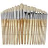 PAC5172 - Preschool Brush Set, Wood Handle, Nickel Plated Ferrule, 24 / Set