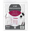 CLI05557 - Top-Loading Sheet Protectors, For Letter 8 1/2" x 11" Sheet, Clear, Polypropylene, 1 Set