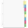 CLI05580 - Top-Loading Sheet Protectors, For Letter 8 1/2" x 11" Sheet, Assorted, Polypropylene, 1 Set